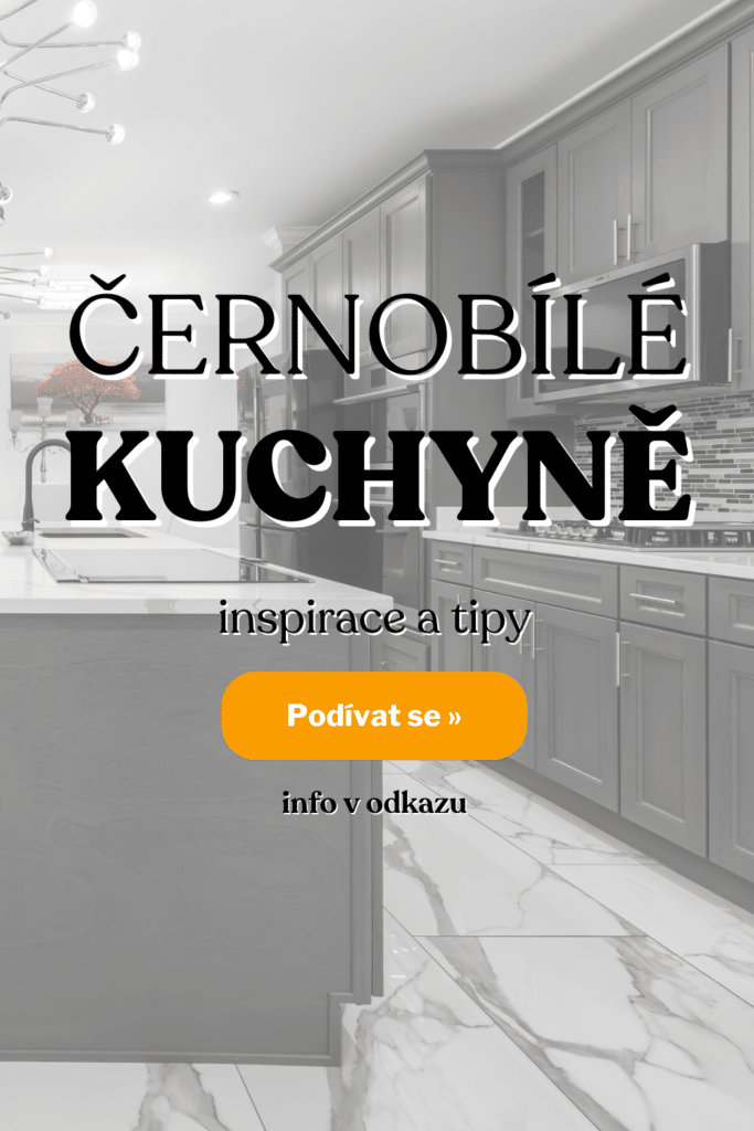 Černobílá kuchyně