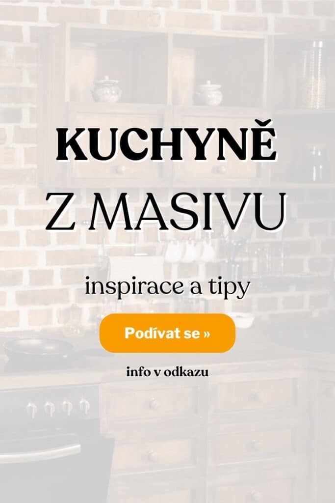 Kuchyne z masivu inspirace fotografie