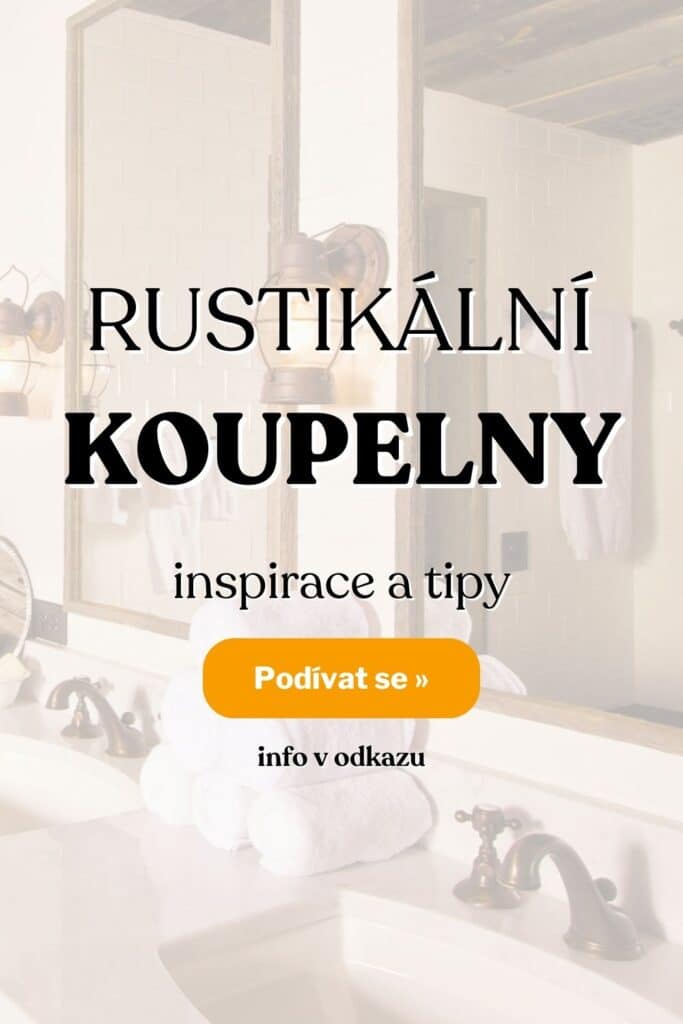 Rustikalni koupelny inspirace fotografie