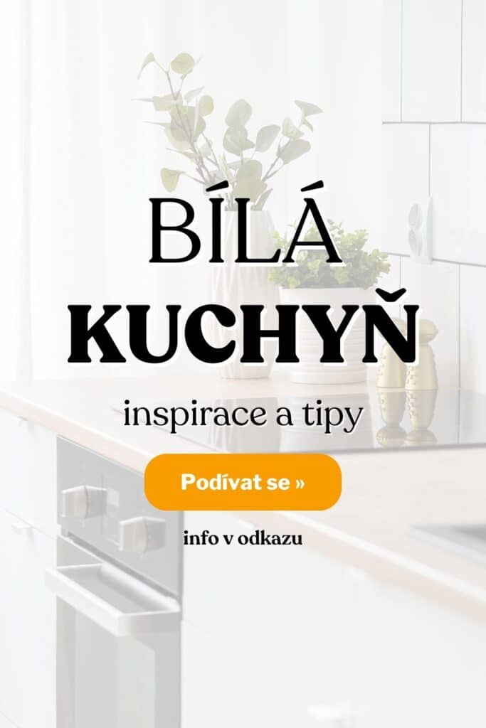 bila kuchyn inspirace