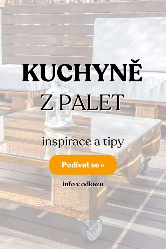 Kuchyne z palet inspirace fotografie