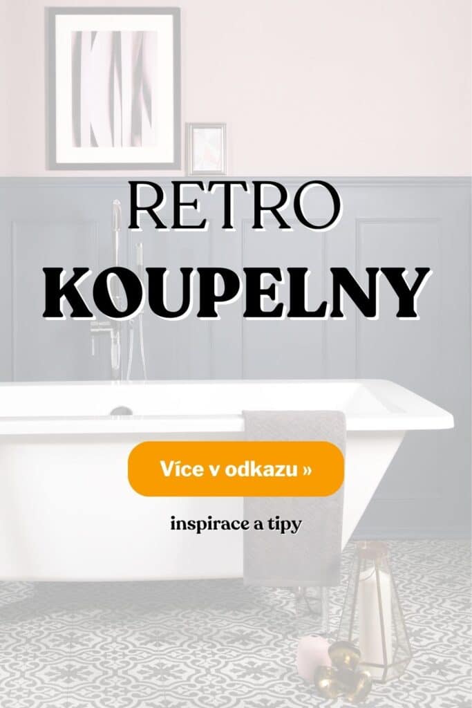 Retro koupelny inspirace fotografie