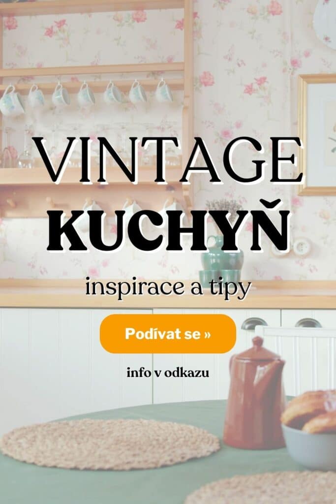 Vintage kuchyn inspirace fotografie