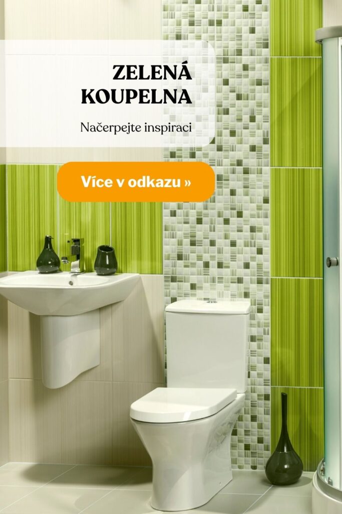 Zelena koupelna inspirace fotografie 5