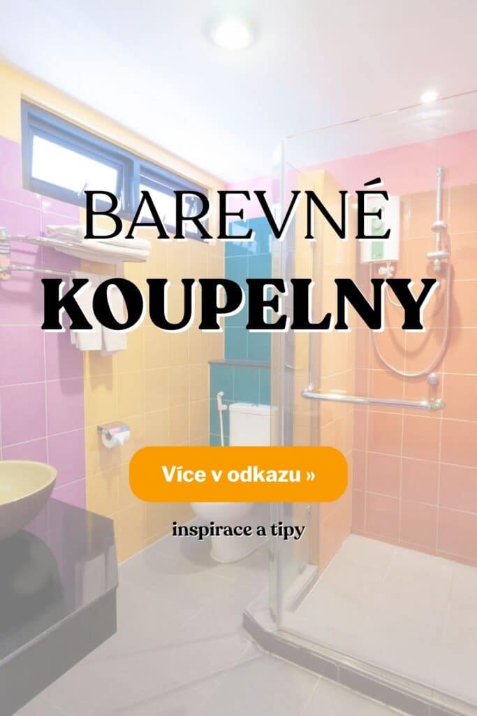 Barevne koupelny inspirace fotografie