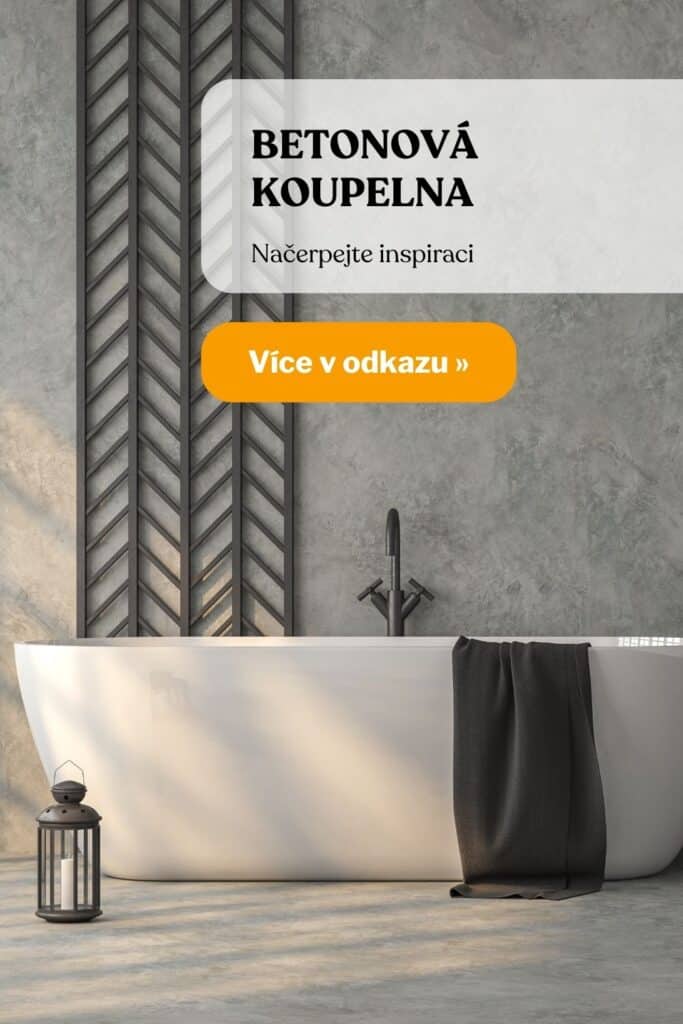 Betonova koupelna inspirace fotografie 3