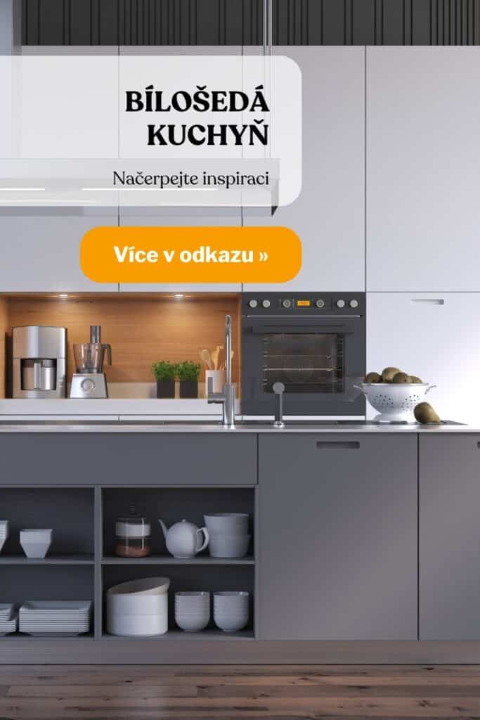 Biloseda kuchyn inspirace fotografie 5