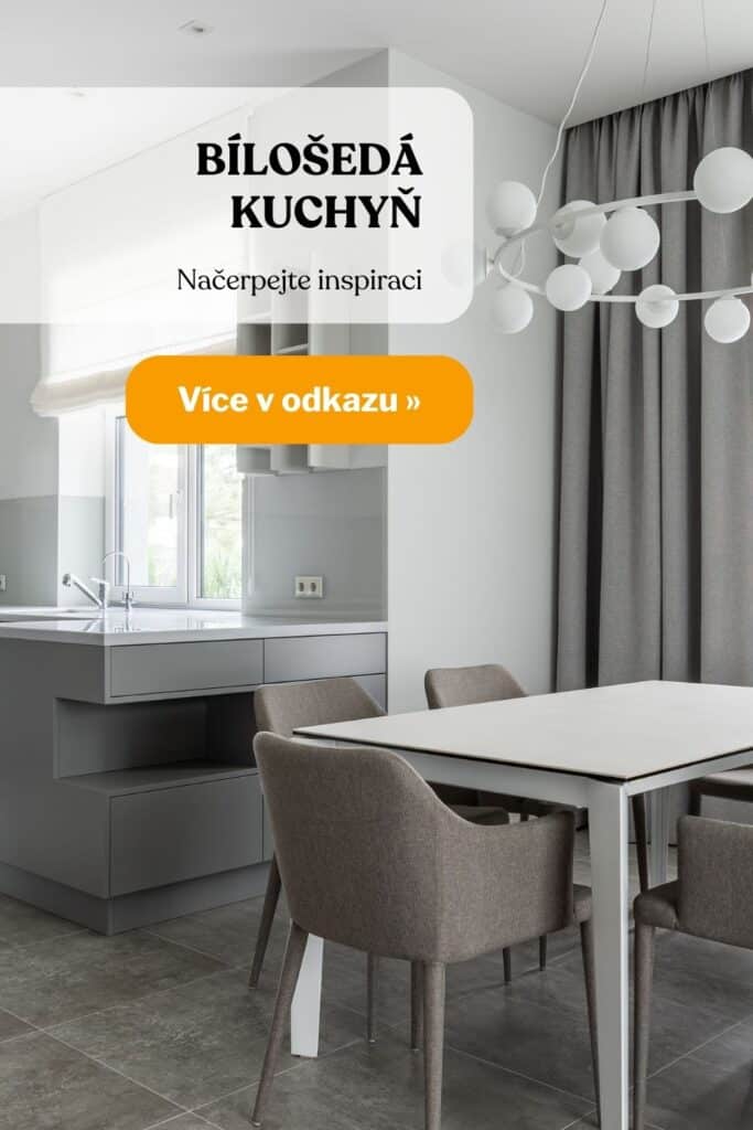Biloseda kuchyn inspirace fotografie 6