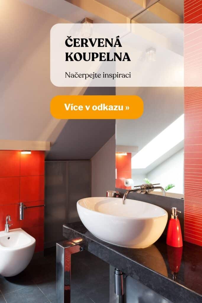 Cervena koupelna inspirace fotografie 3