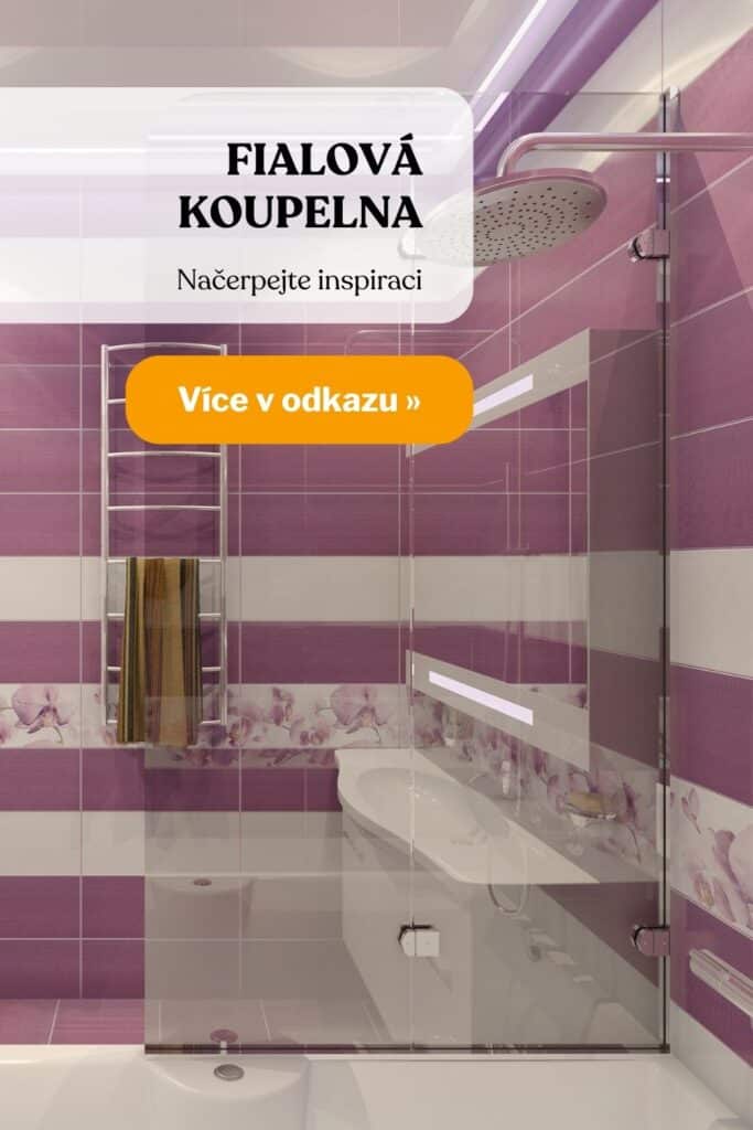 Fialova koupelna inspirace fotografie 4