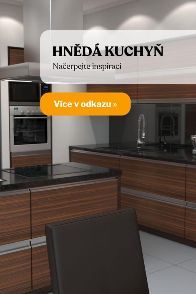 Hneda kuchyn inspirace fotografie 3