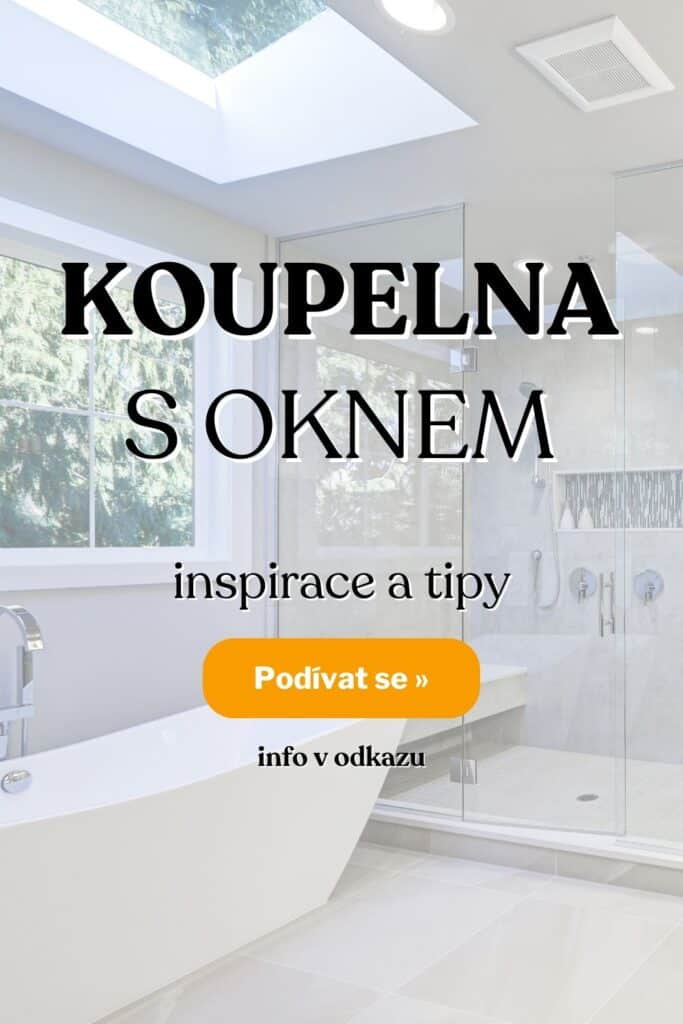 Koupelna s oknem inspirace fotografie