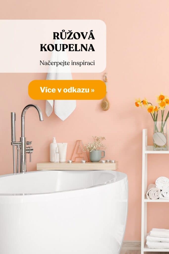 Ruzova koupelna inspirace fotografie 5