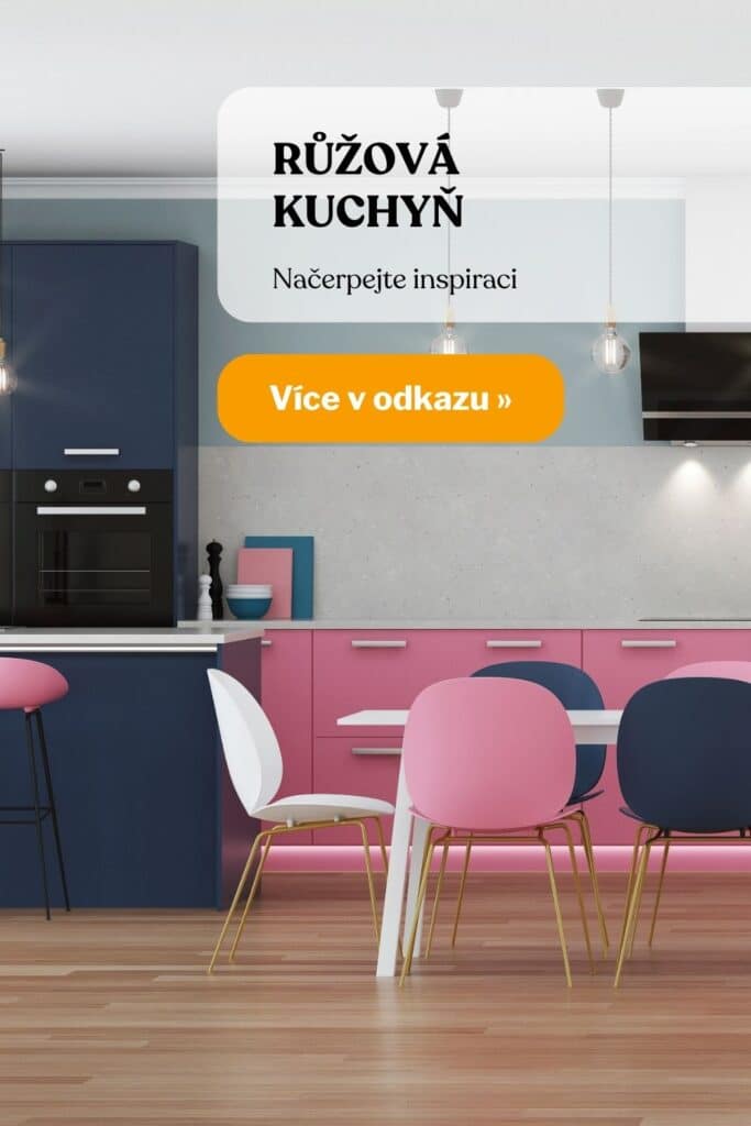 Ruzova kuchyn inspirace fotografie 4