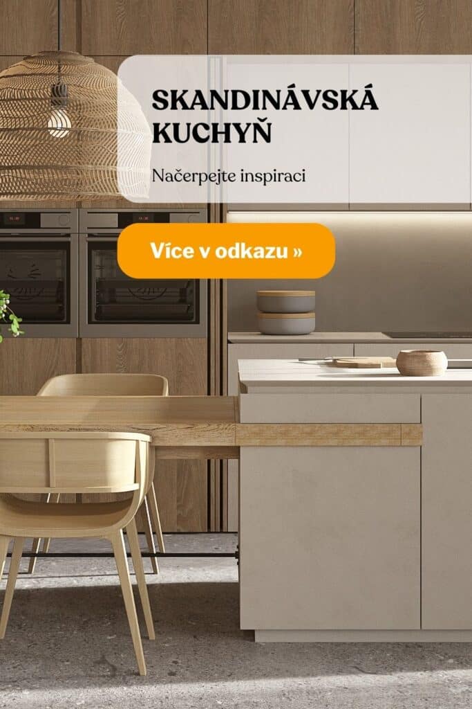 Skandinavska kuchyne inspirace fotografie 2