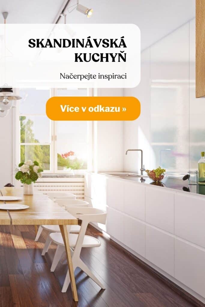 Skandinavska kuchyne inspirace fotografie 6