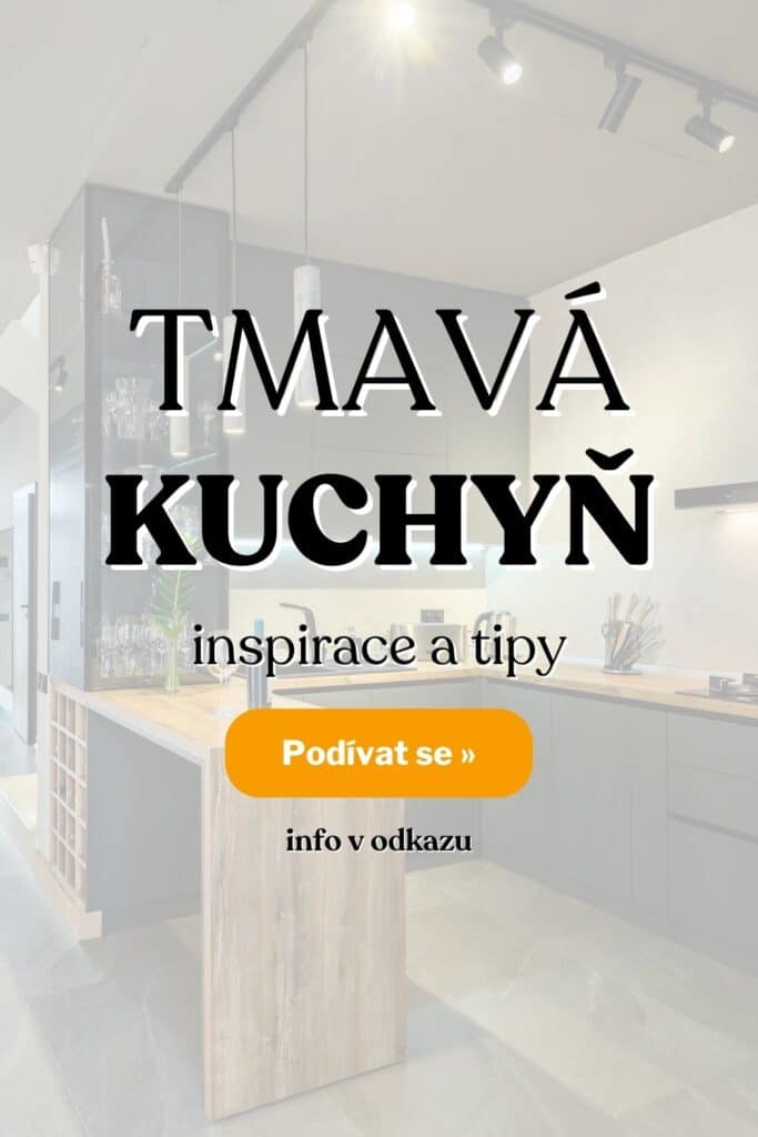 Tmava kuchyne inspirace fotografie