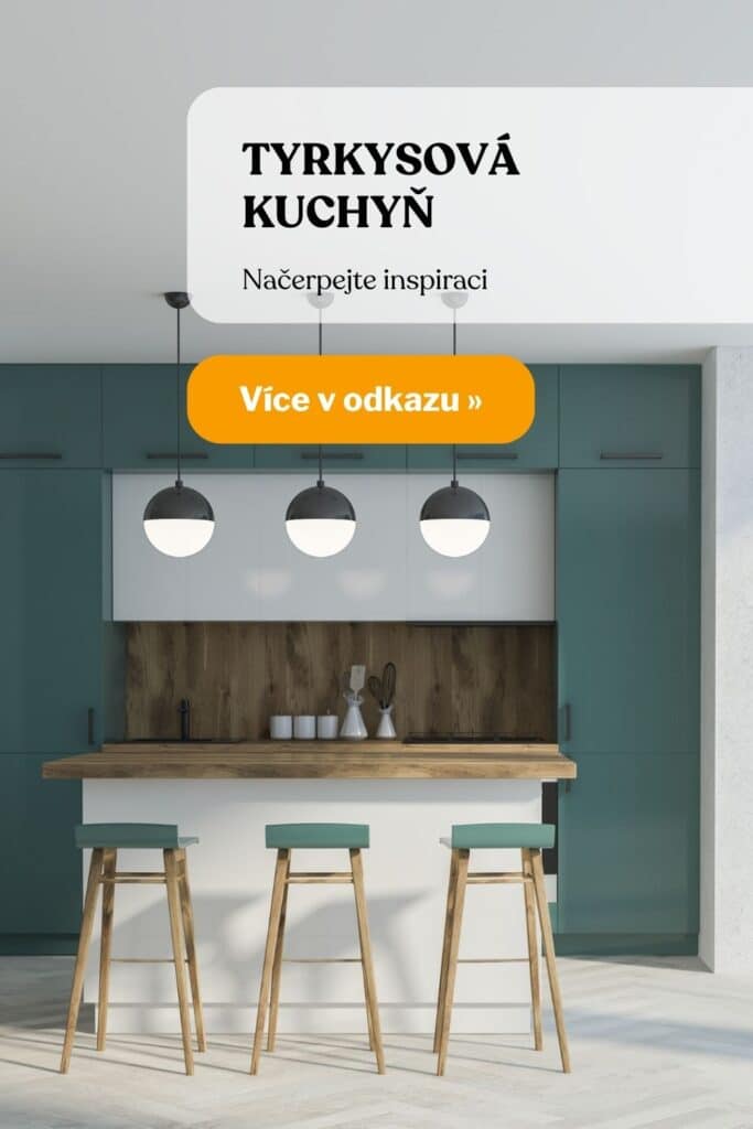 Tyrkysova kuchyne inspirace fotografie 2