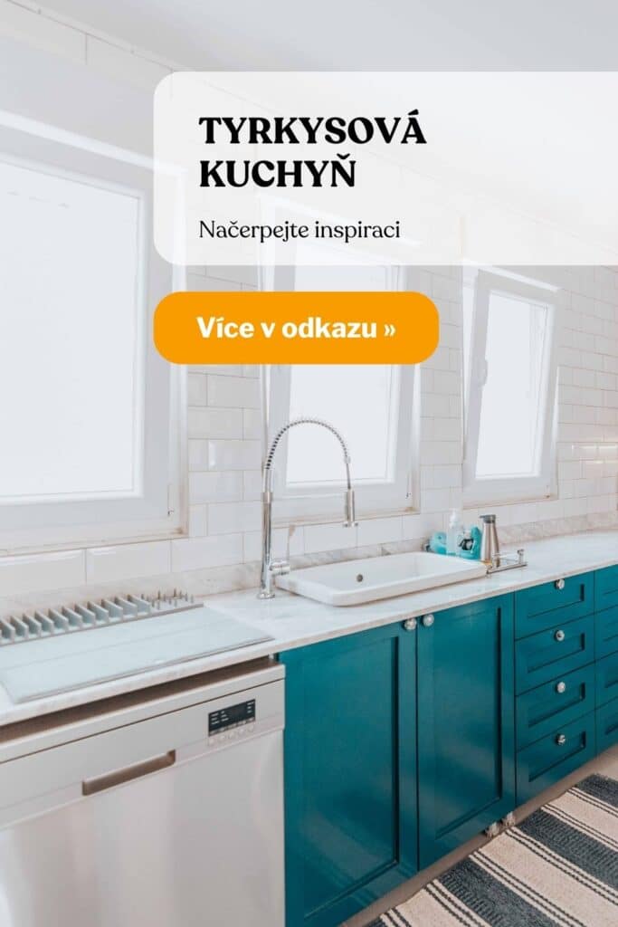 Tyrkysova kuchyne inspirace fotografie 3