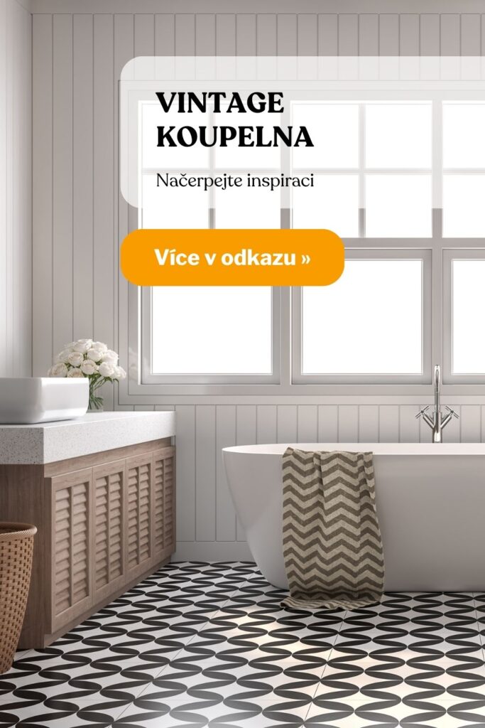 Vintage koupelna inspirace fotografie 3