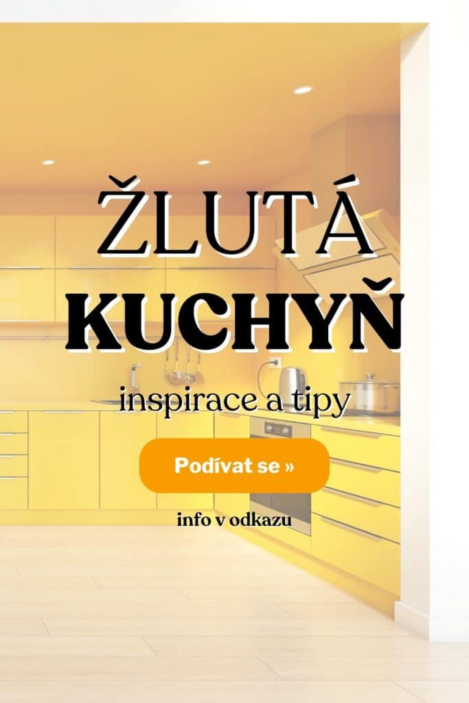 zluta kuchyn inspirace fotografie