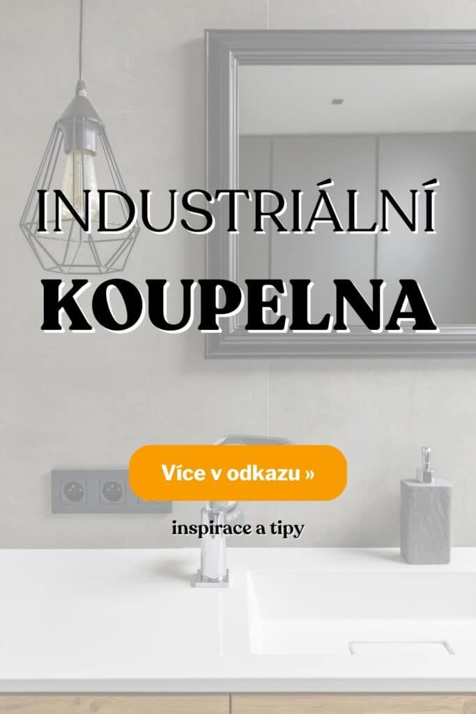 Industrialni koupelna inspirace fotografie