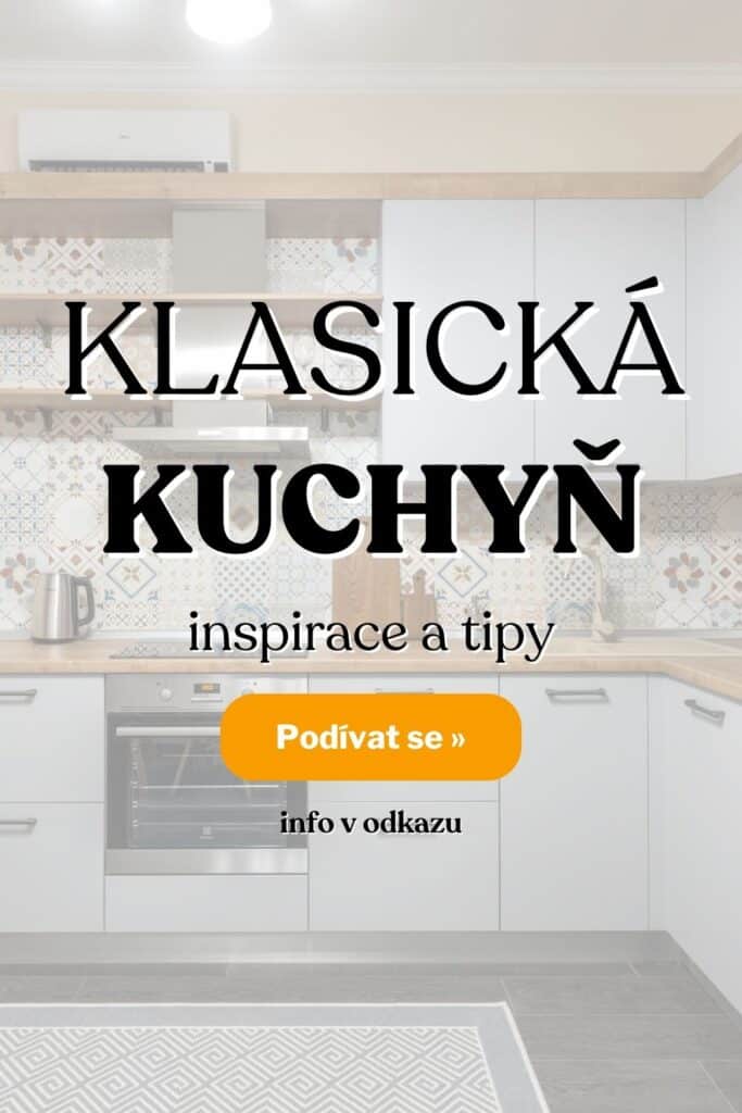 Klasicka kuchyne inspirace fotografie