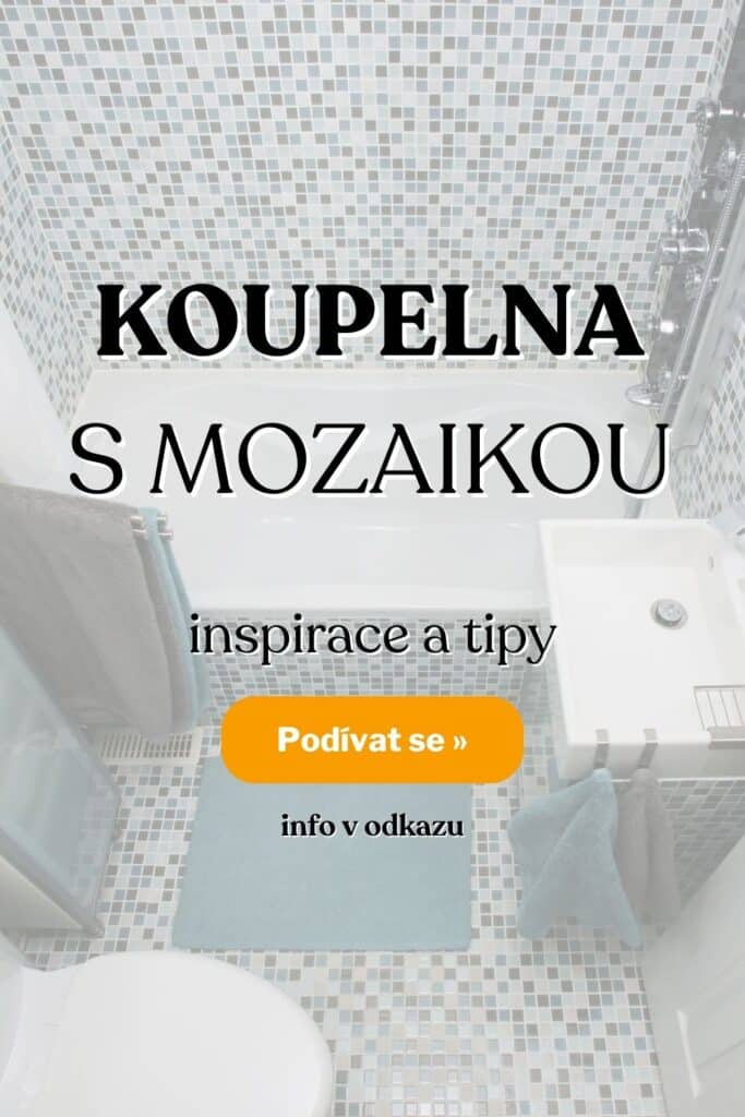 Koupelna s mozaikou inspirace fotografie