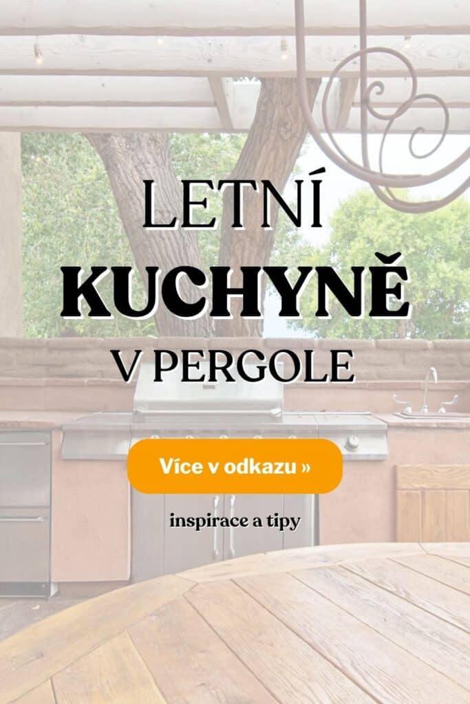 Letni kuchyne v pergole inspirace fotografie