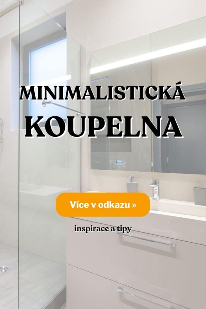 Minimalisticka koupelna inspirace fotografie