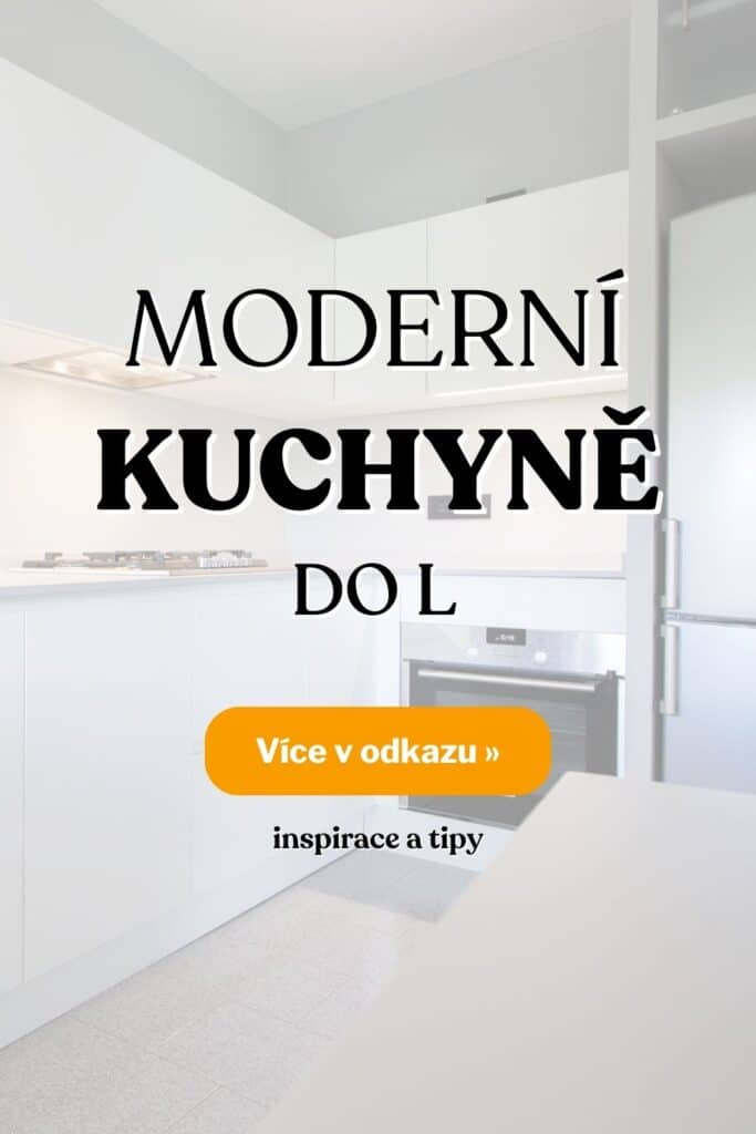 Moderni kuchyne do L inspirace fotografie