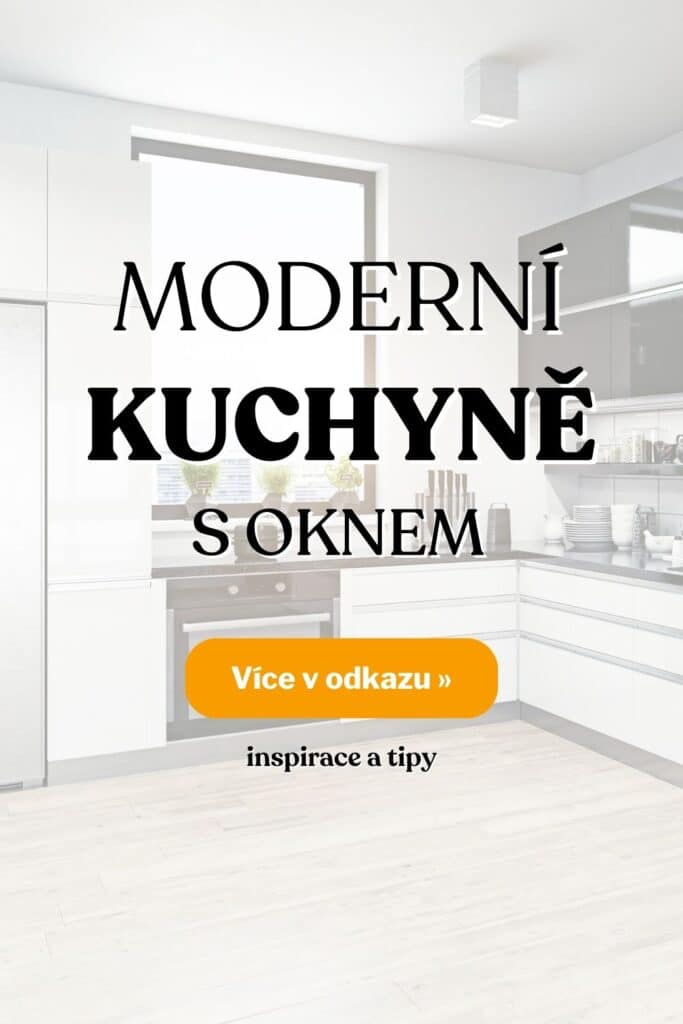 Moderni kuchyne s oknem inspirace fotografie