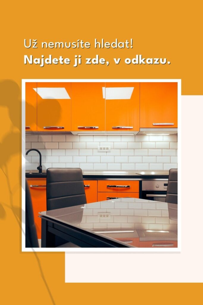 Oranzova kuchyne inspirace fotografie 8