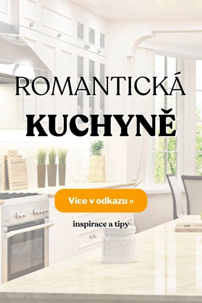 Romanticka kuchyne inspirace fotografie