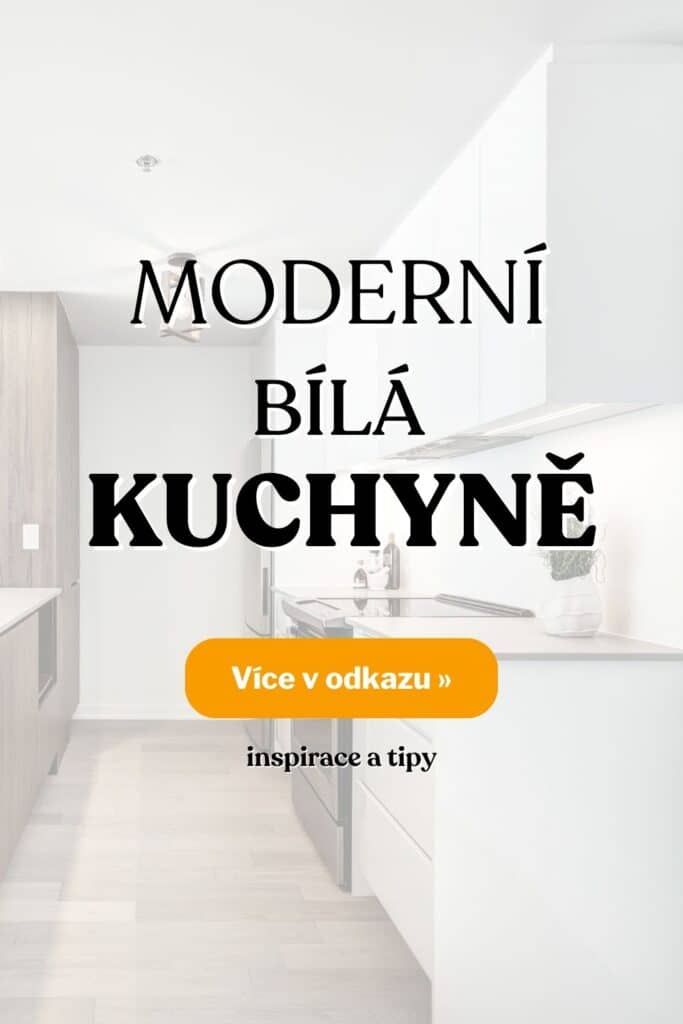 Moderni bila kuchyne inspirace fotografie