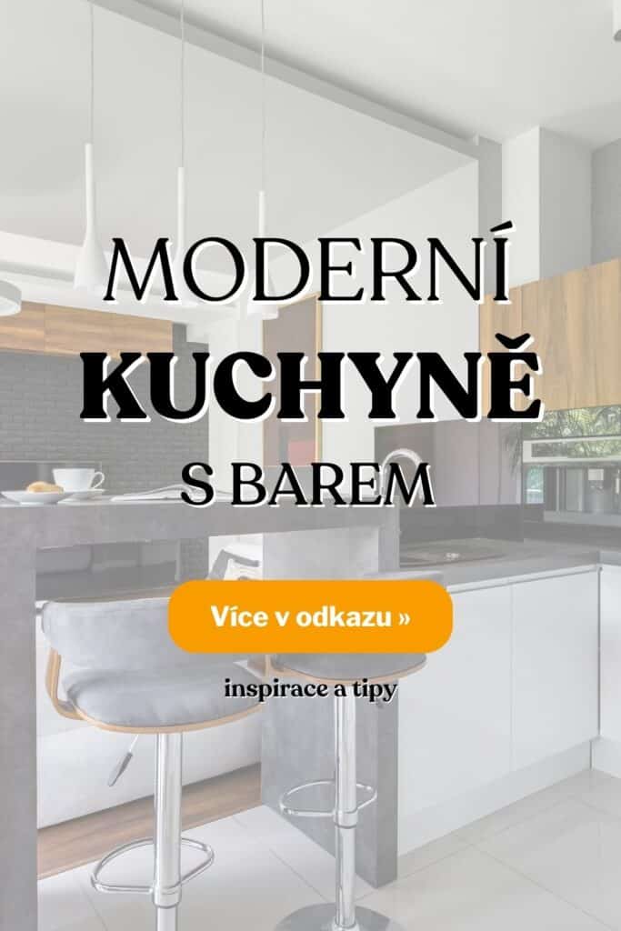 Moderni kuchyne s barem inspirace fotografie